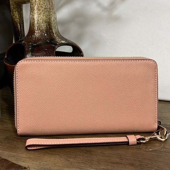 Coach Long Zip Around Wallet - Picture 5 of 10